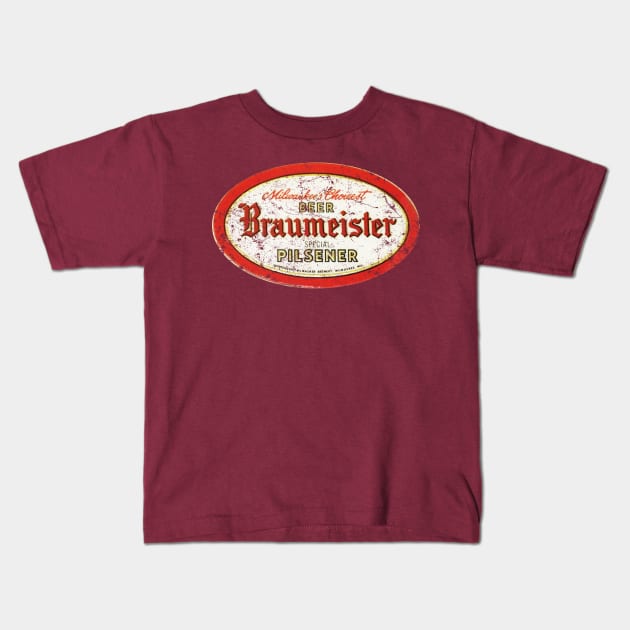 Braumeister Kids T-Shirt by MindsparkCreative